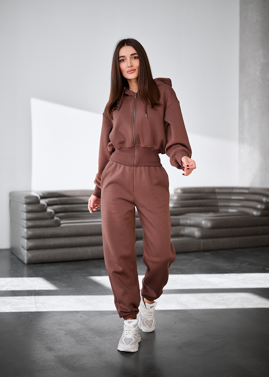 Dres Staff san brown fleece