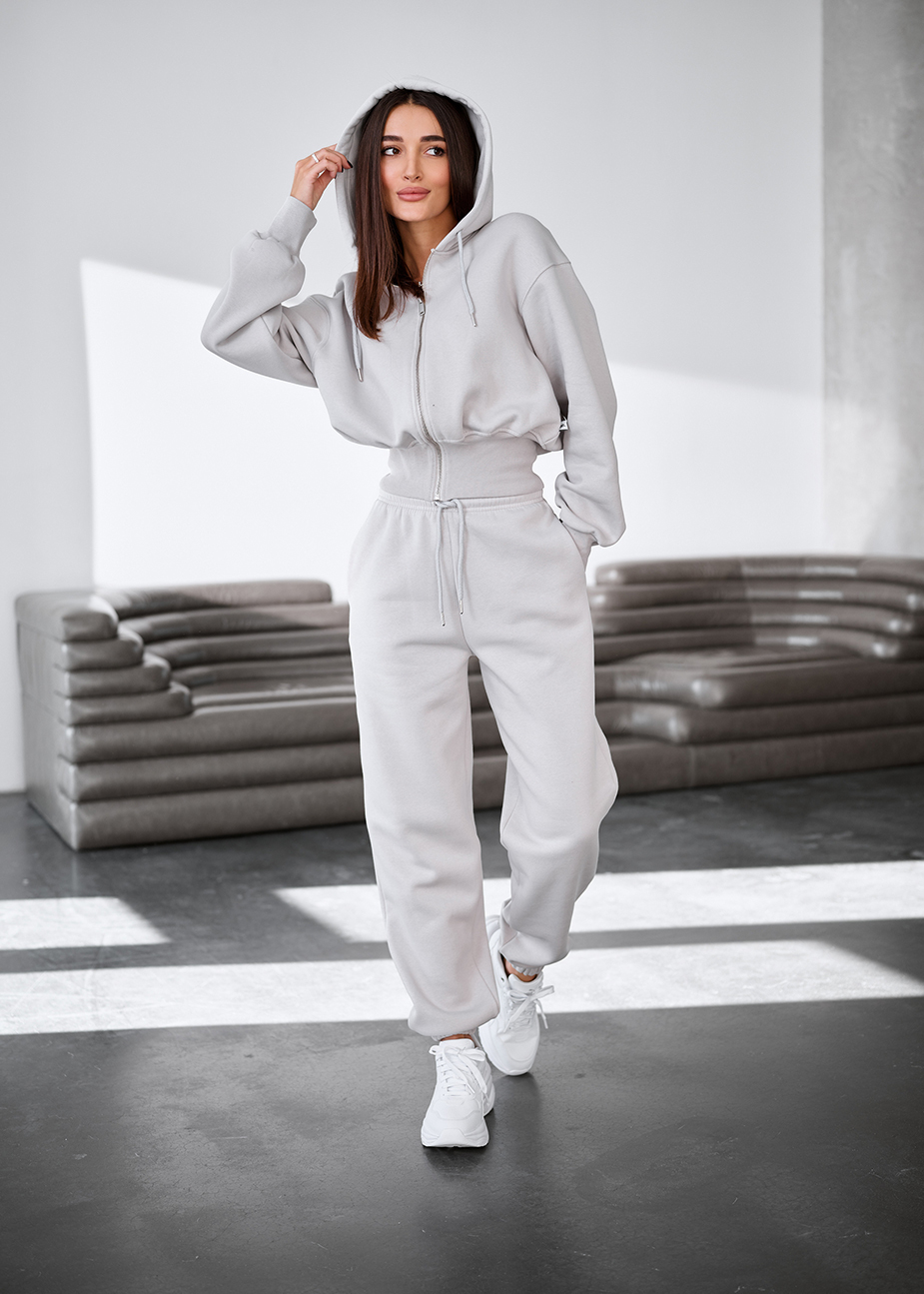 Dres Staff san light gray fleece