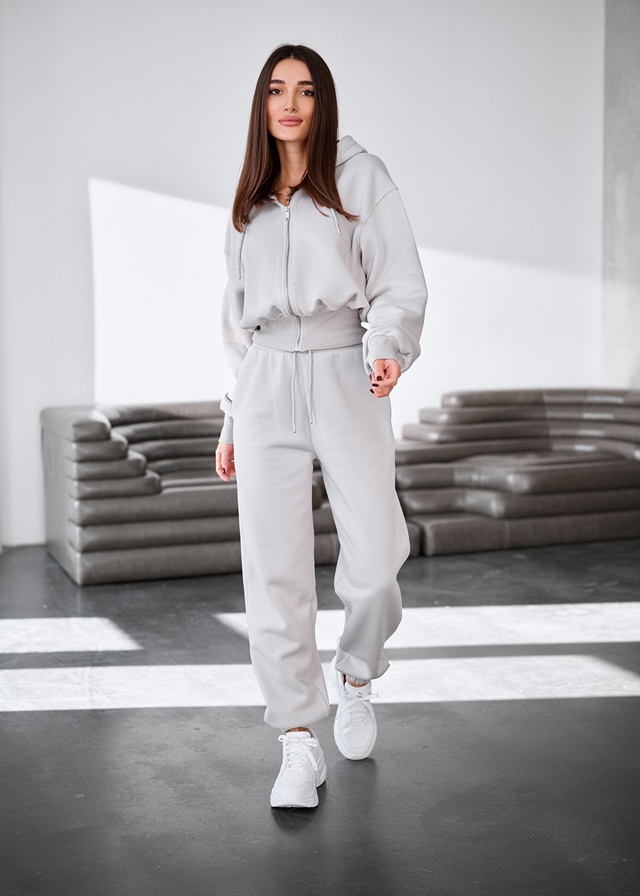 Dres Staff san light gray fleece