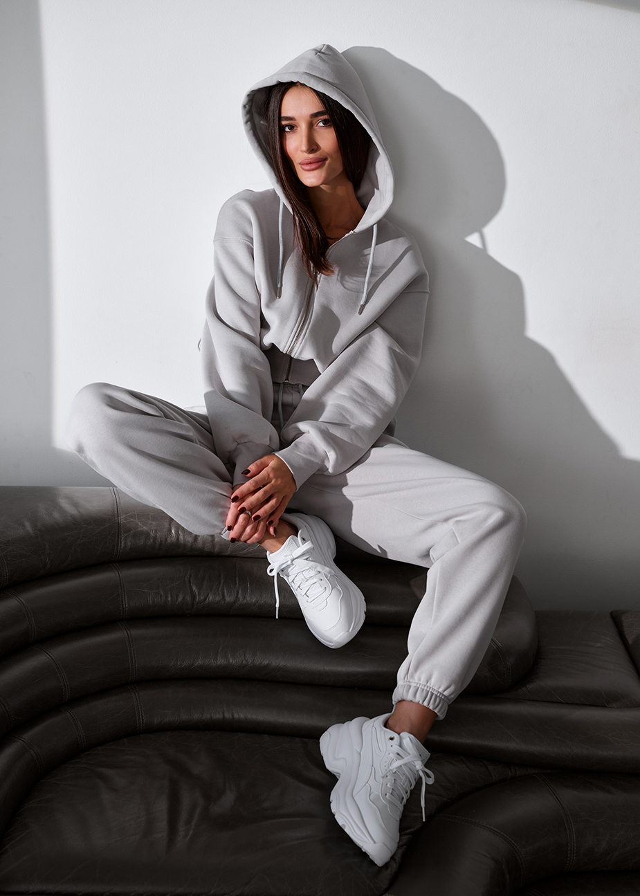 Dres Staff san light gray fleece