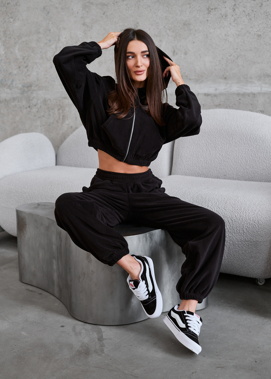 Dres damski Staff pom black fleece