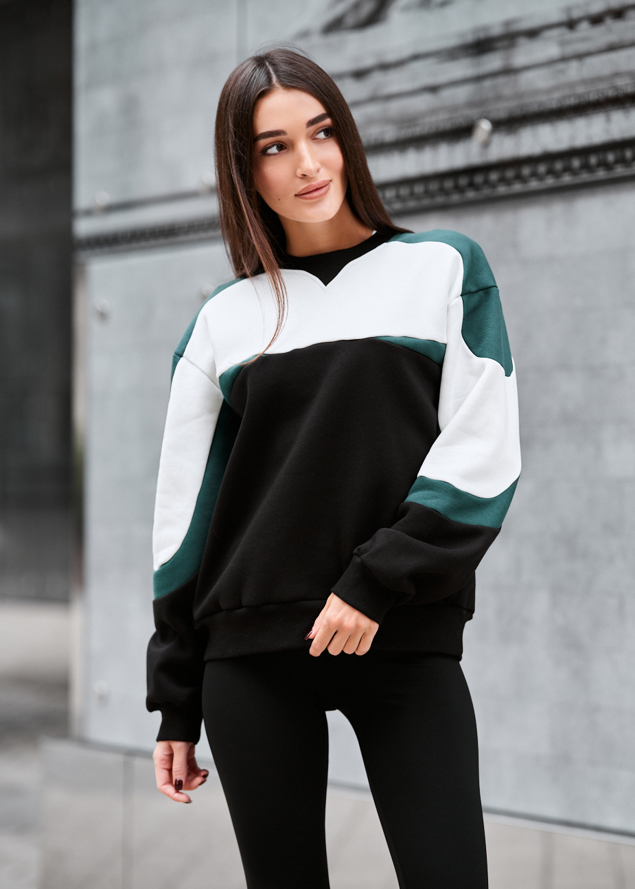 Bluza Staff ric oversize fleece