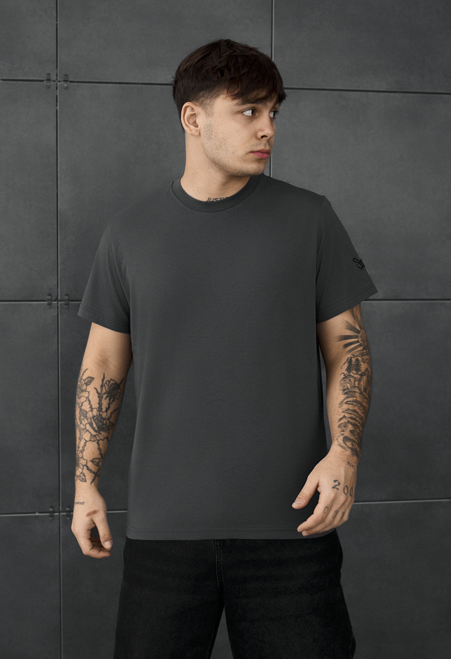 Koszulka Staff pi dark gray logo