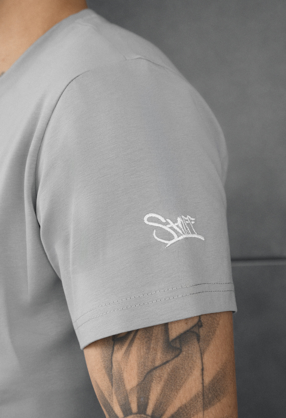 Koszulka Staff pi light gray logo