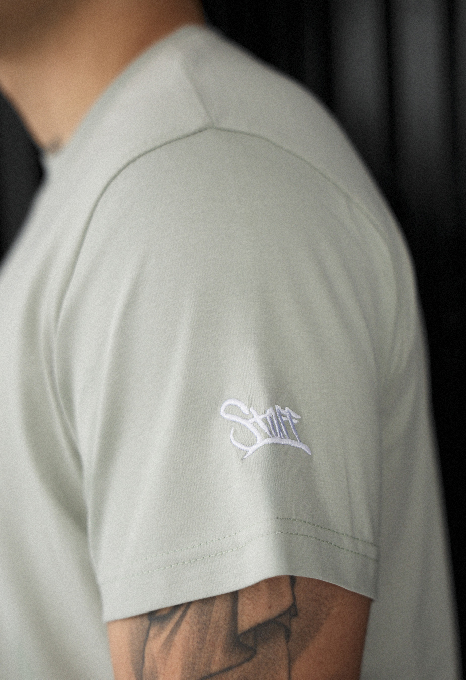 Koszulka Staff pi gray olive logo