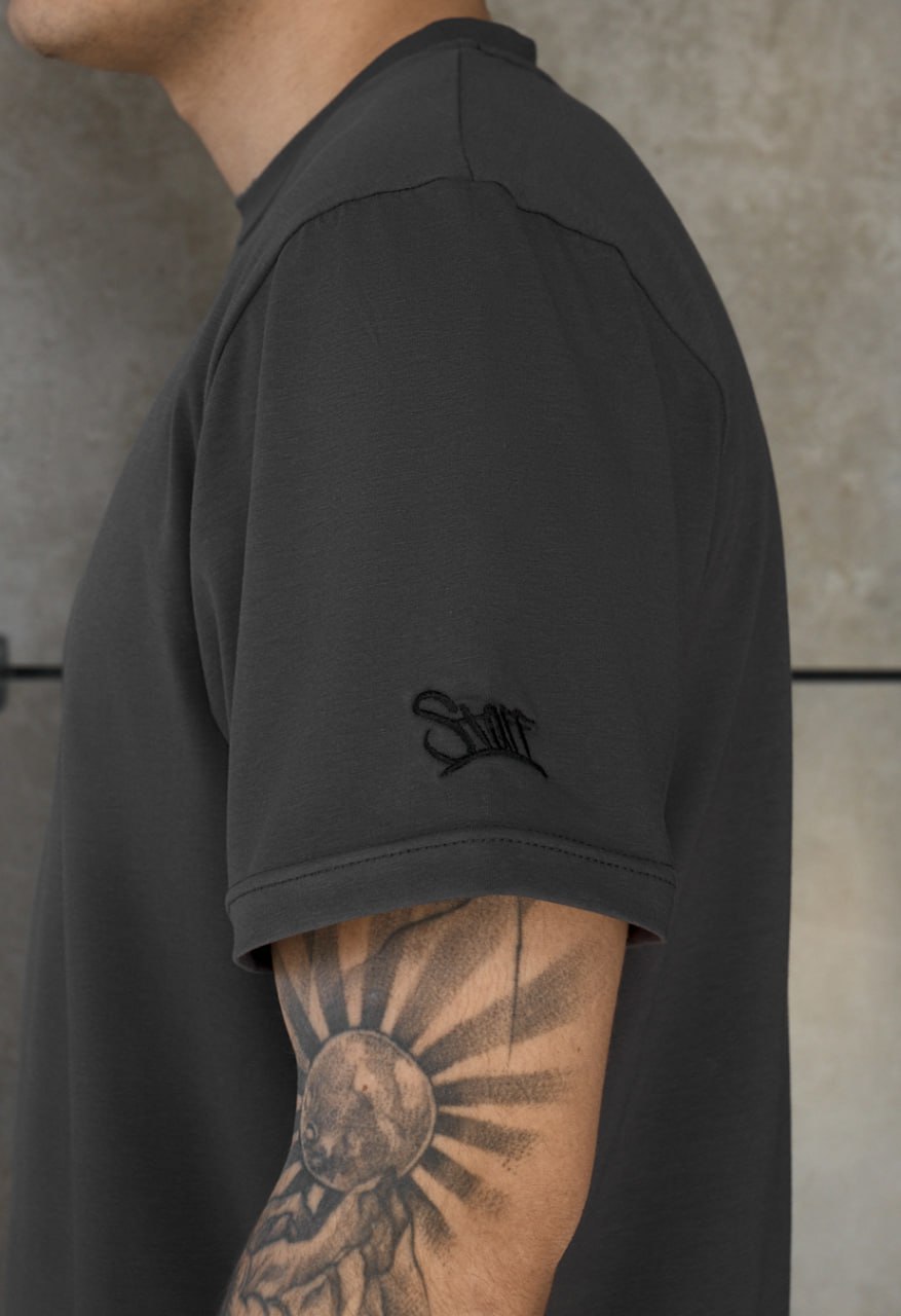 Koszulka Staff dark gray logo