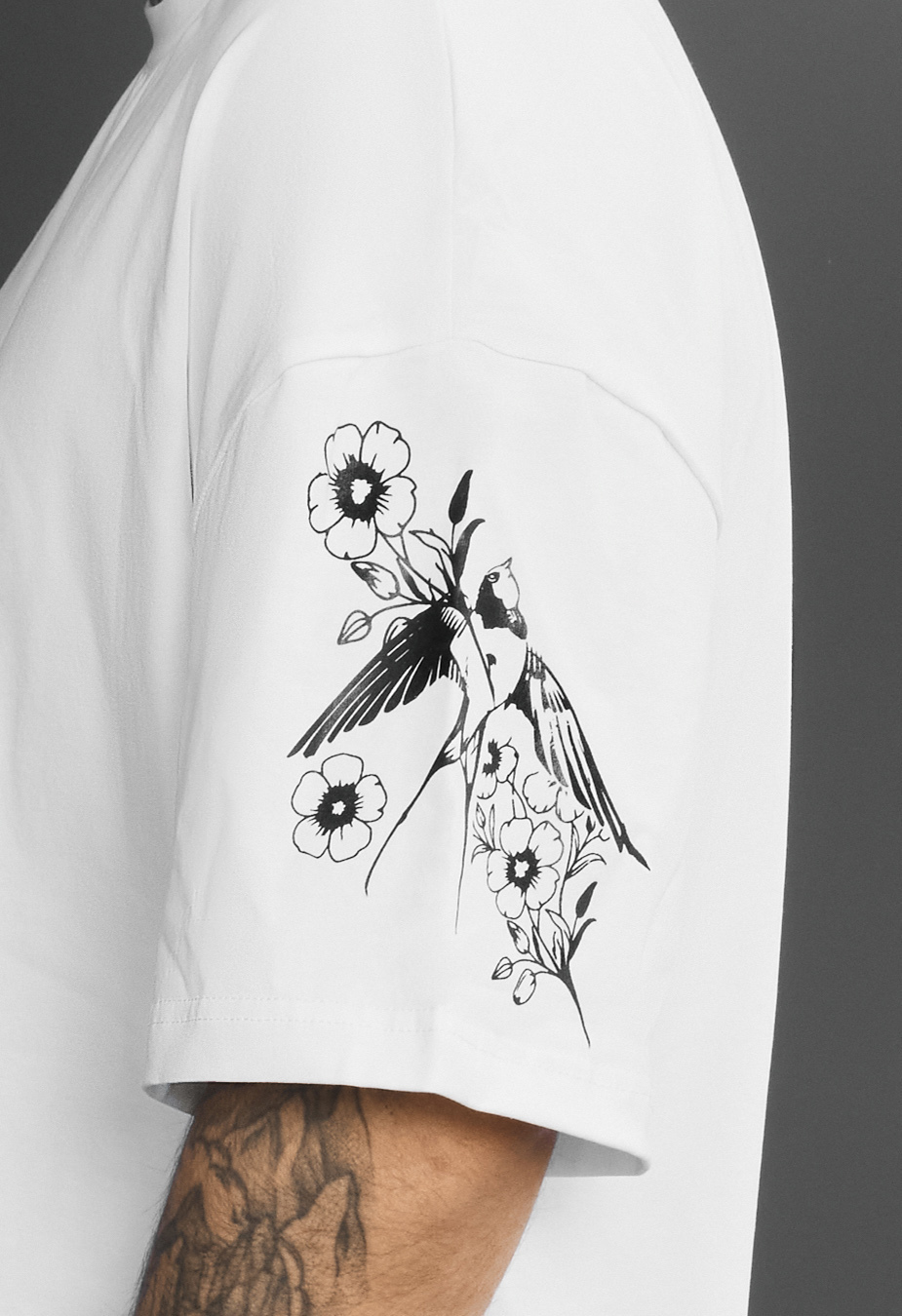 Koszulka Staff logo & birds oversize