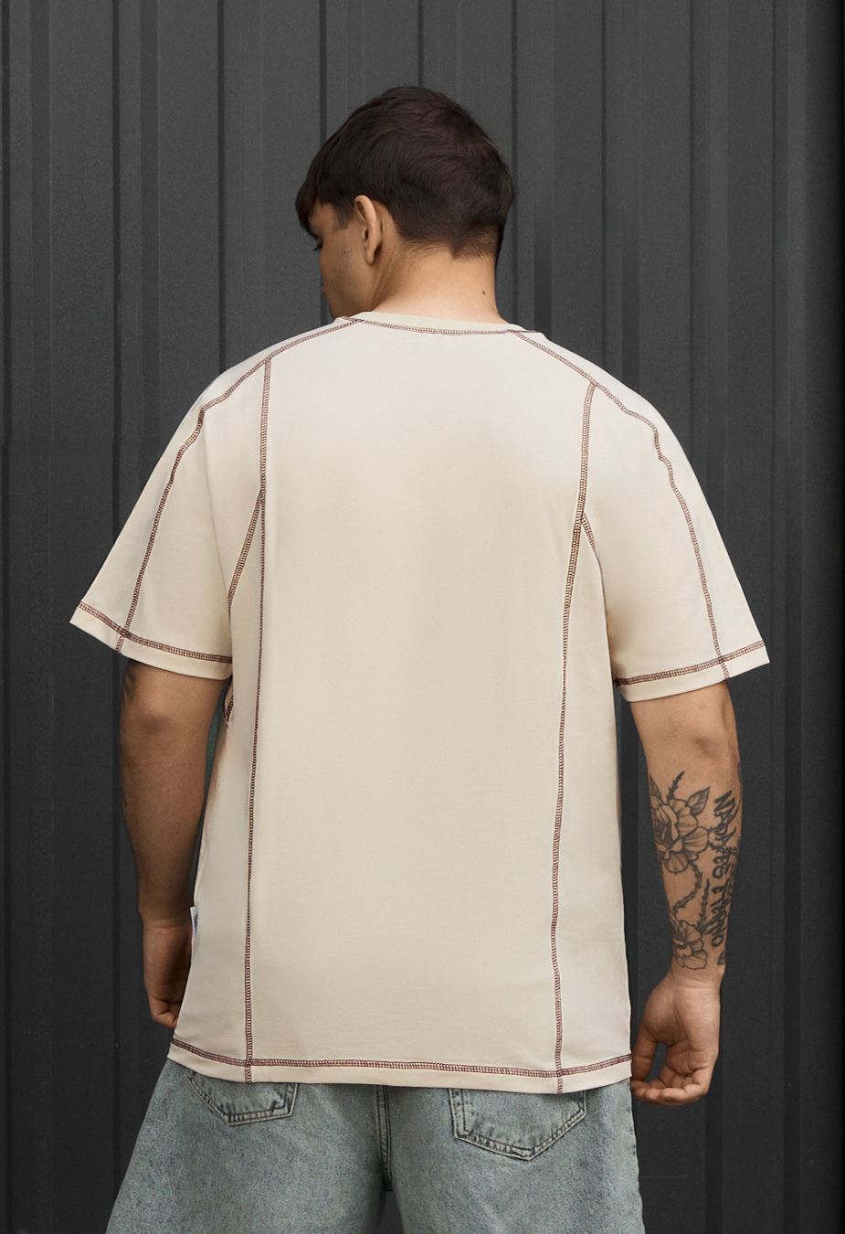 Koszulka Staff light beige logo