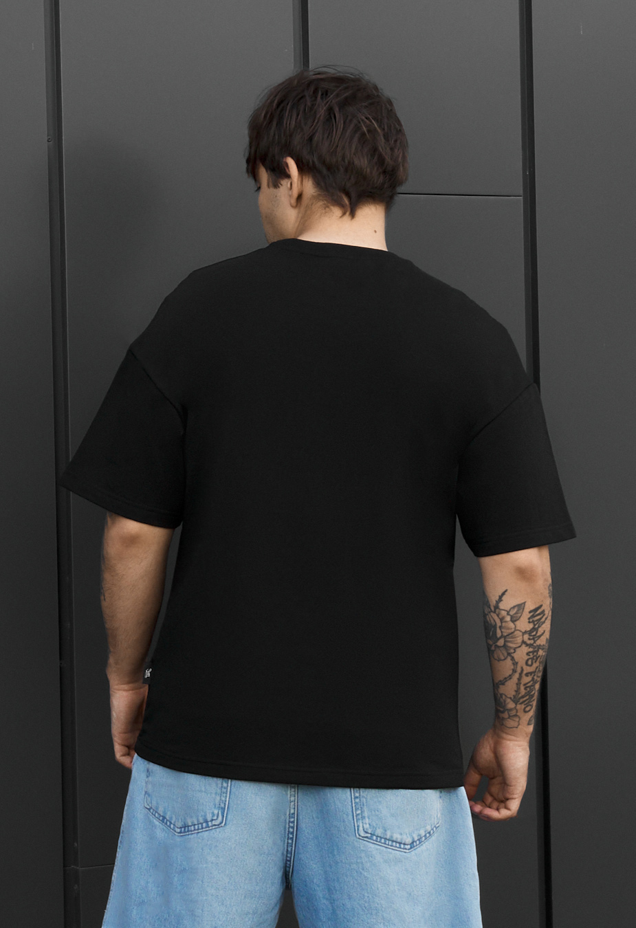 Koszulka Staff reflective logo oversize