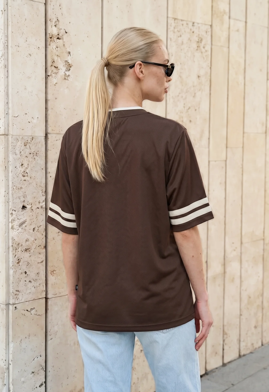 Koszulka Staff original 13 brown oversize