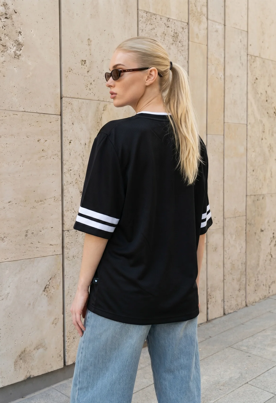 Koszulka Staff original 13 black oversize