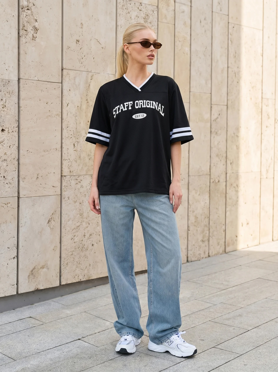Koszulka Staff original 13 black oversize