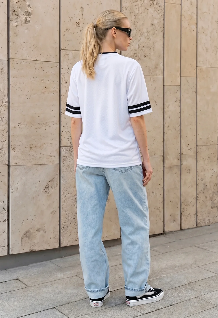 Koszulka Staff original 13 white oversize