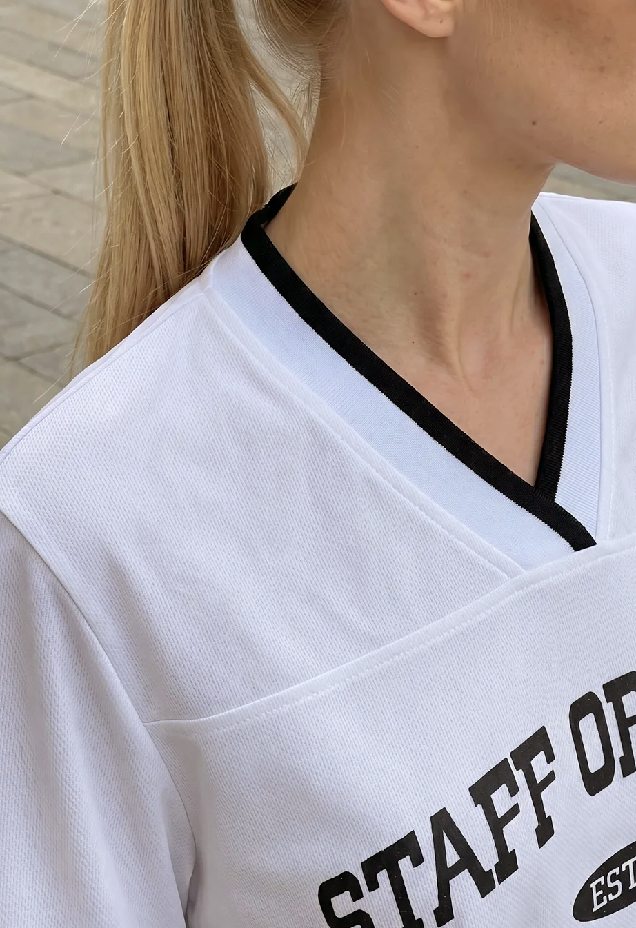 Koszulka Staff original 13 white oversize