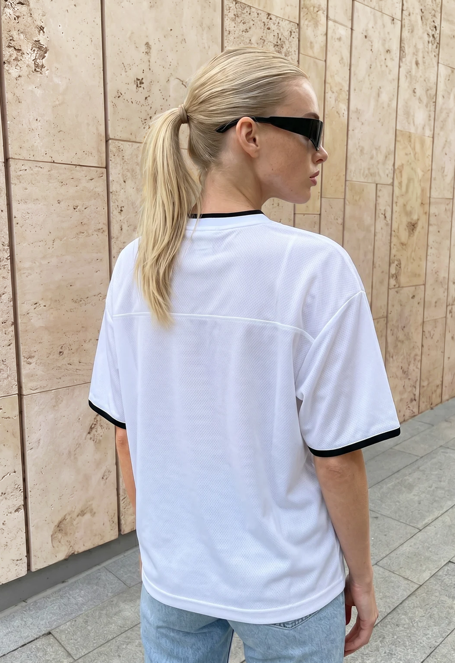 Koszulka Staff original 13 white oversize