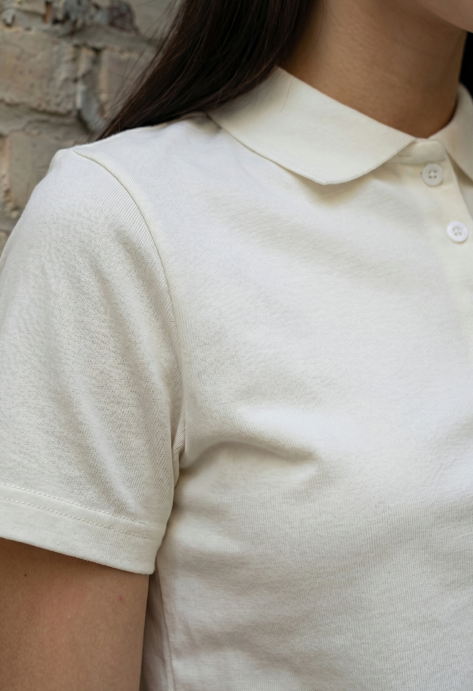 Polo Staff white logo
