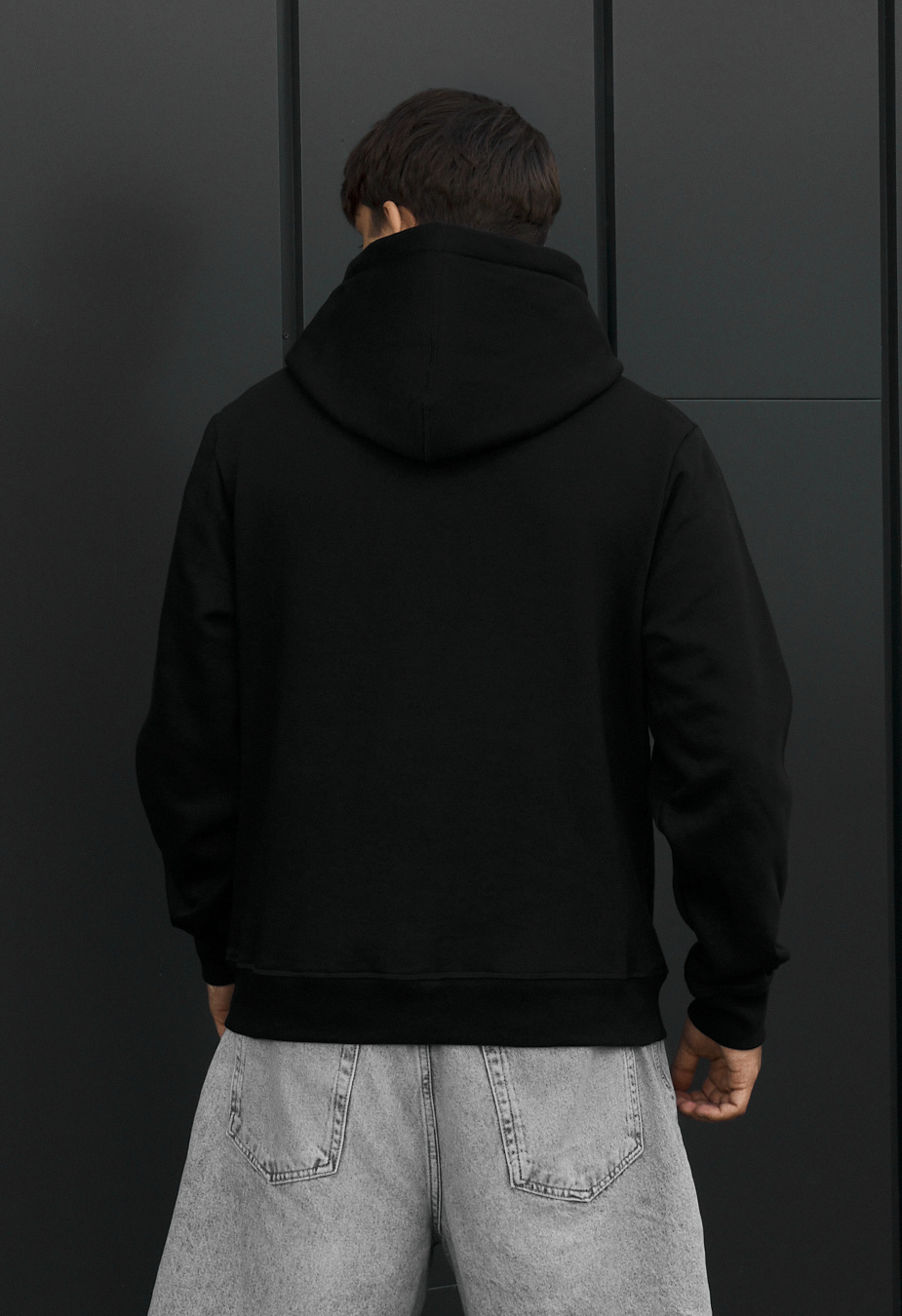 Bluza Staff black basic fleece