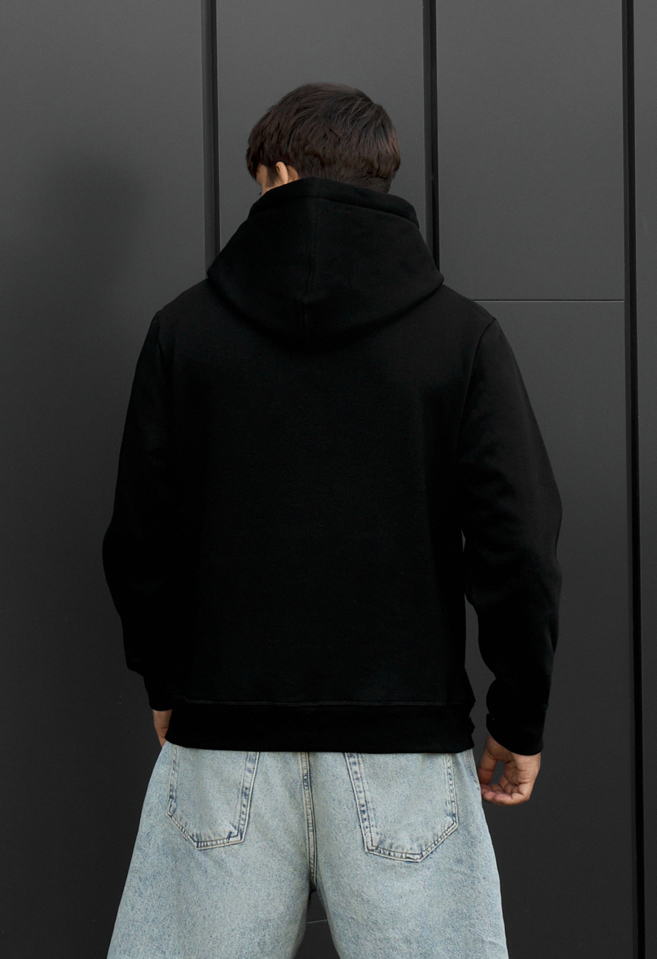 Bluza Staff black basic fleece