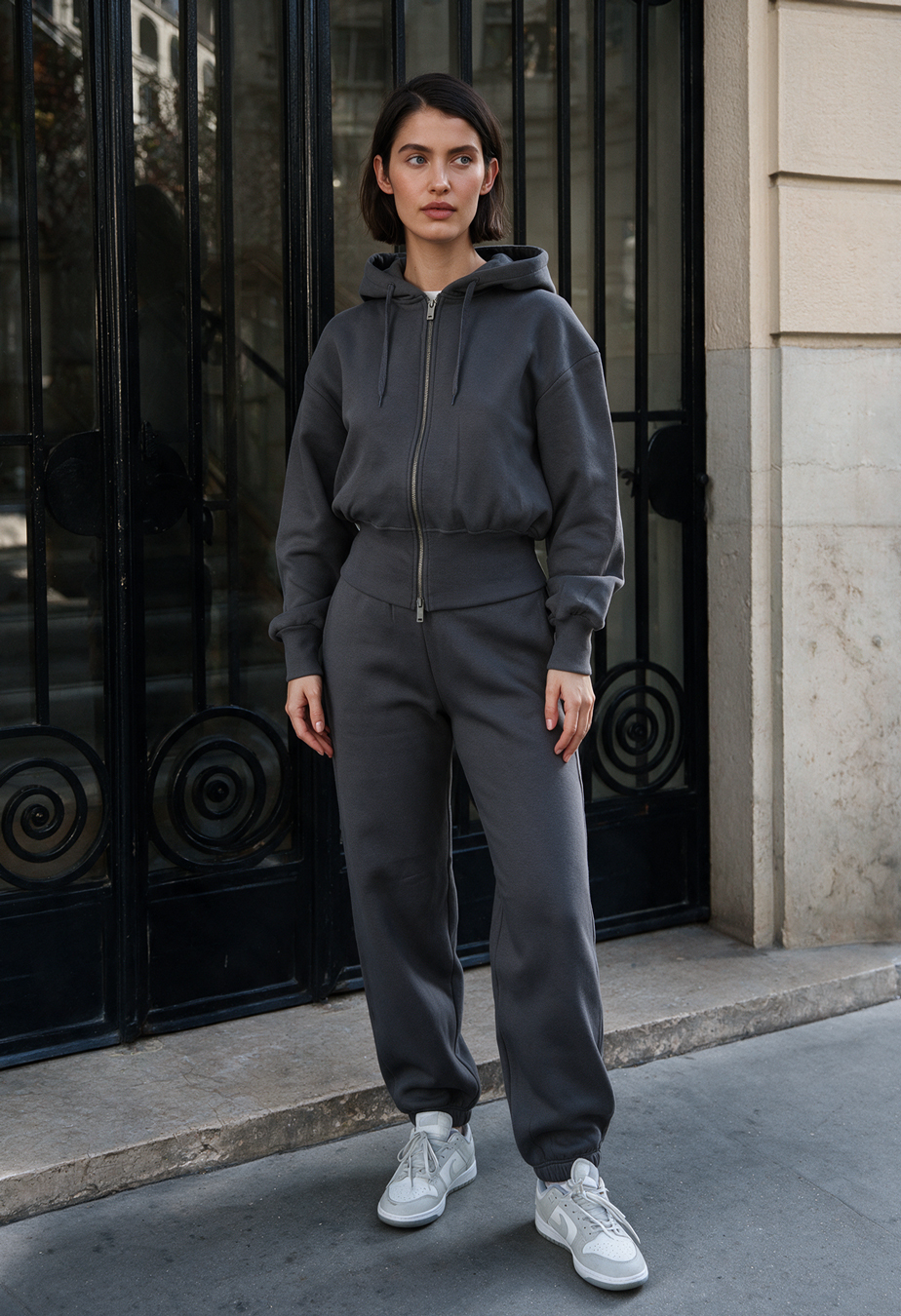 Dres Staff san dark gray fleece