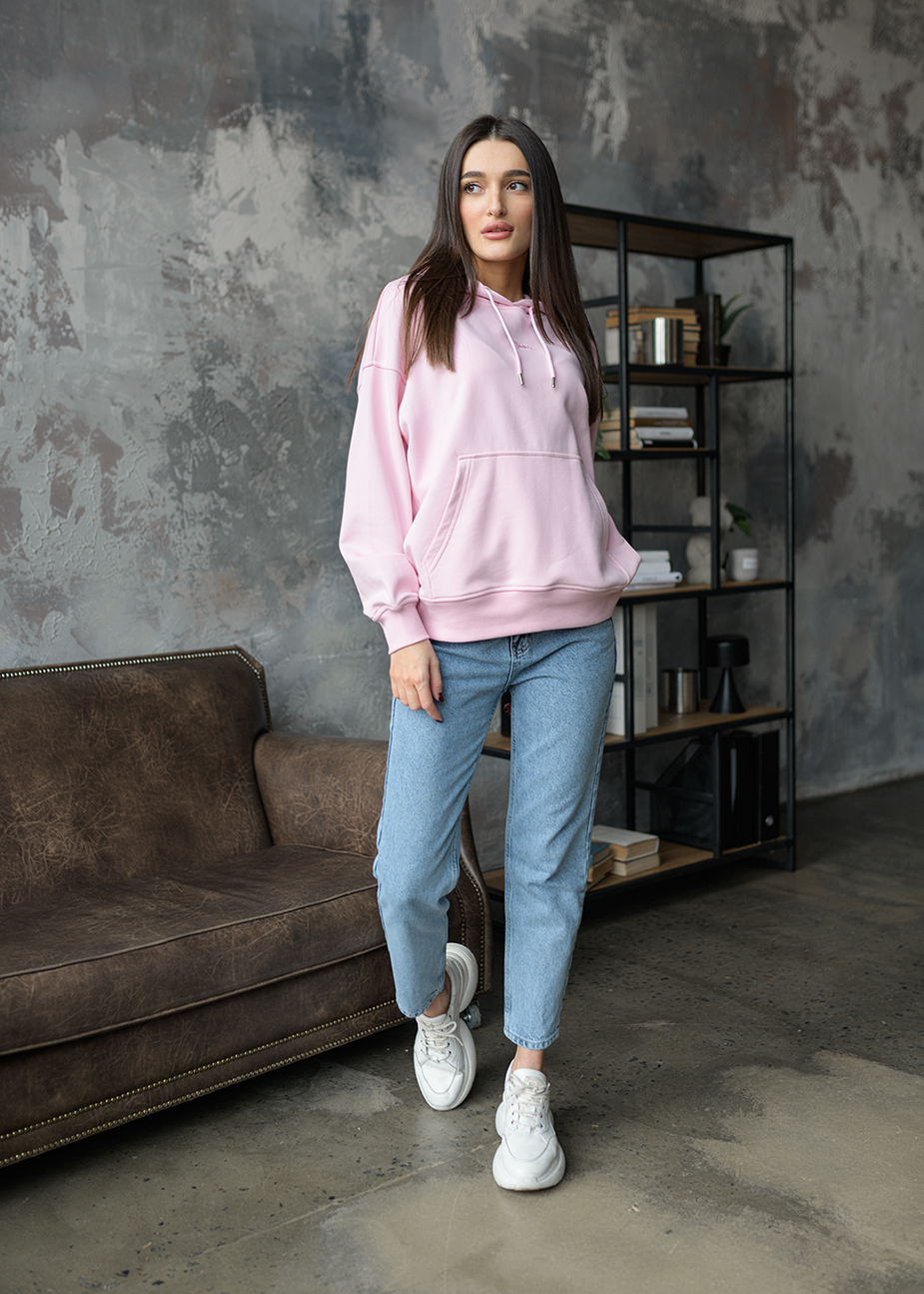 Damska bluza Staff logo pink oversize