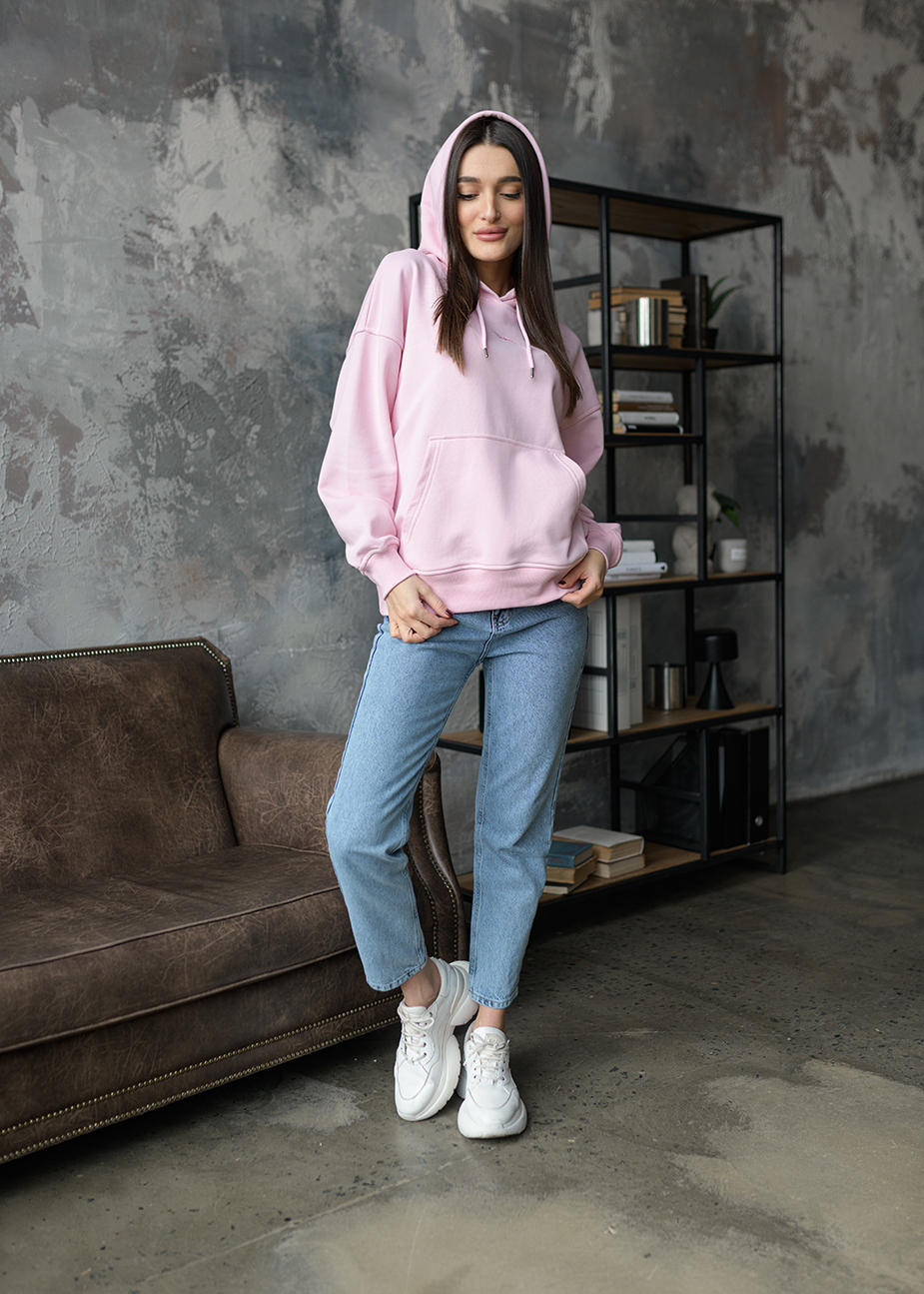 Damska bluza Staff logo pink oversize