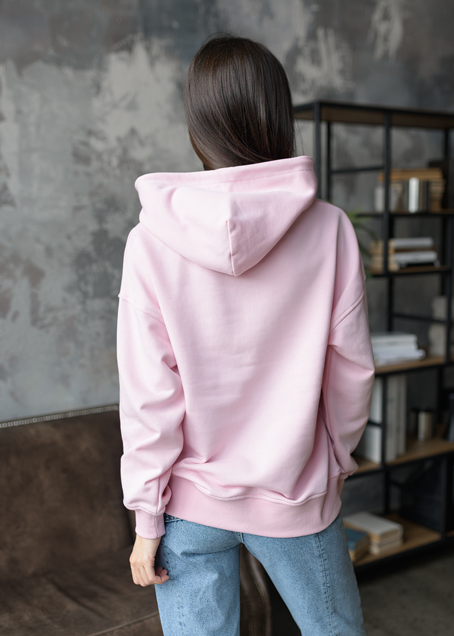 Damska bluza Staff logo pink oversize