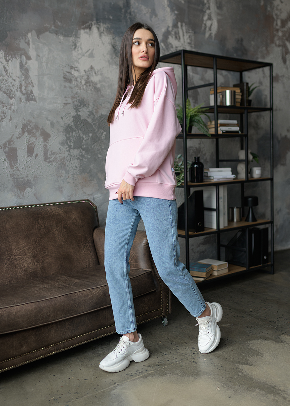 Damska bluza Staff logo pink oversize