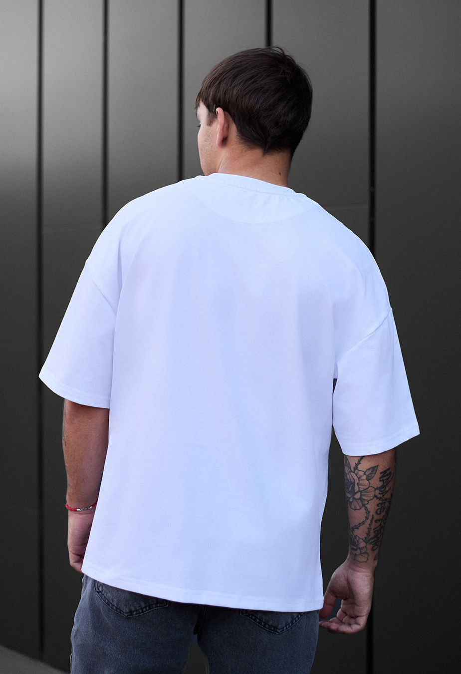 Koszulka Staff white basic oversize