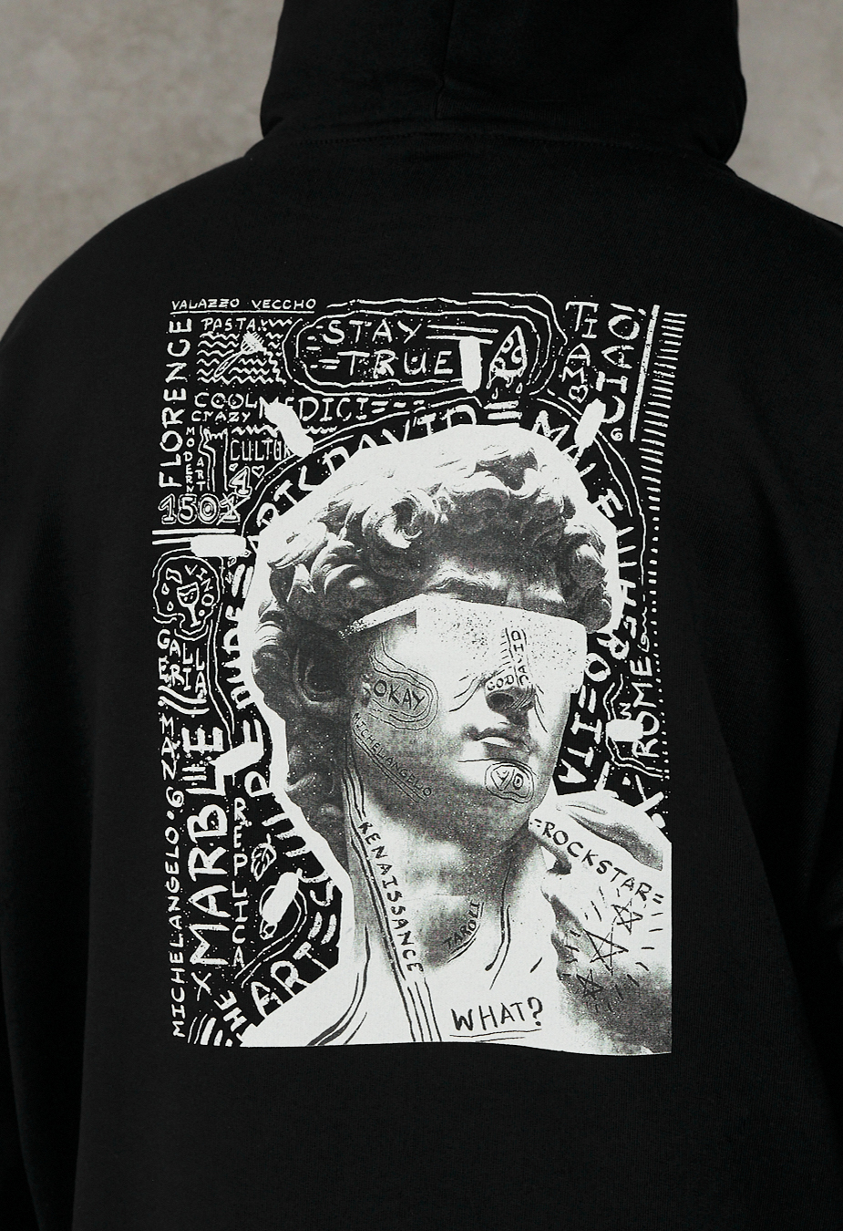 Bluza Staff logo & renaissance oversize