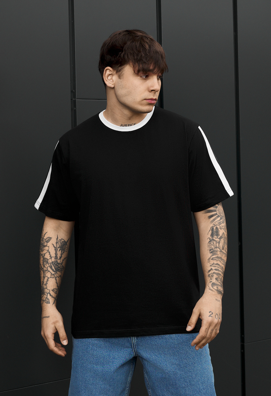 Koszulka Staff fav black & white