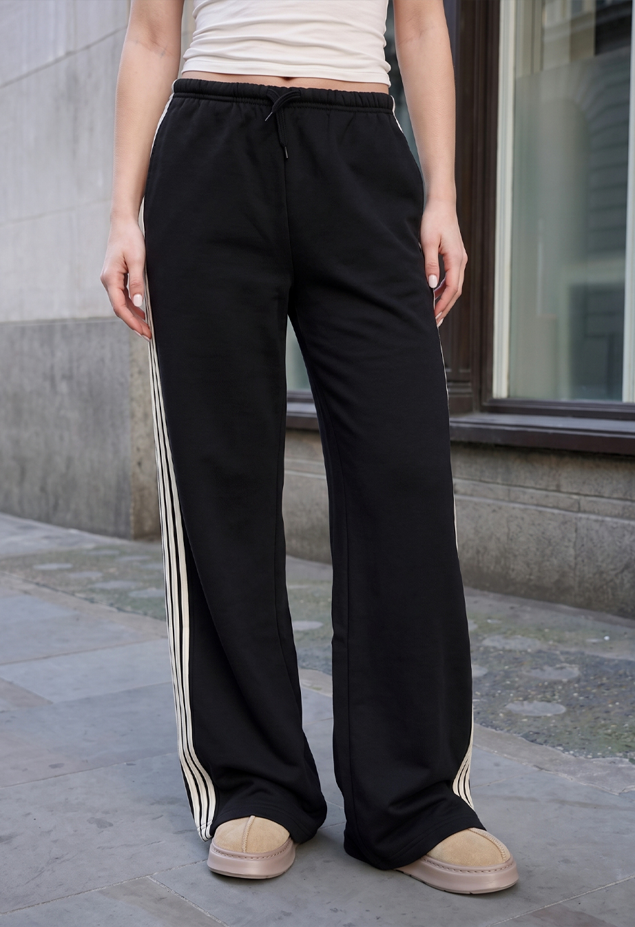 Spodnie dresowe Staff ag black fleece