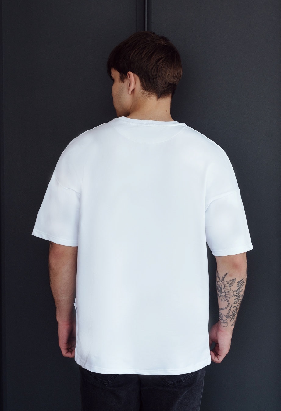 Koszulka Staff white basic oversize