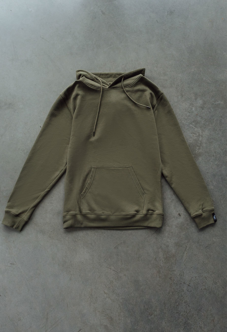 Bluza z kapturem Staff khaki basic