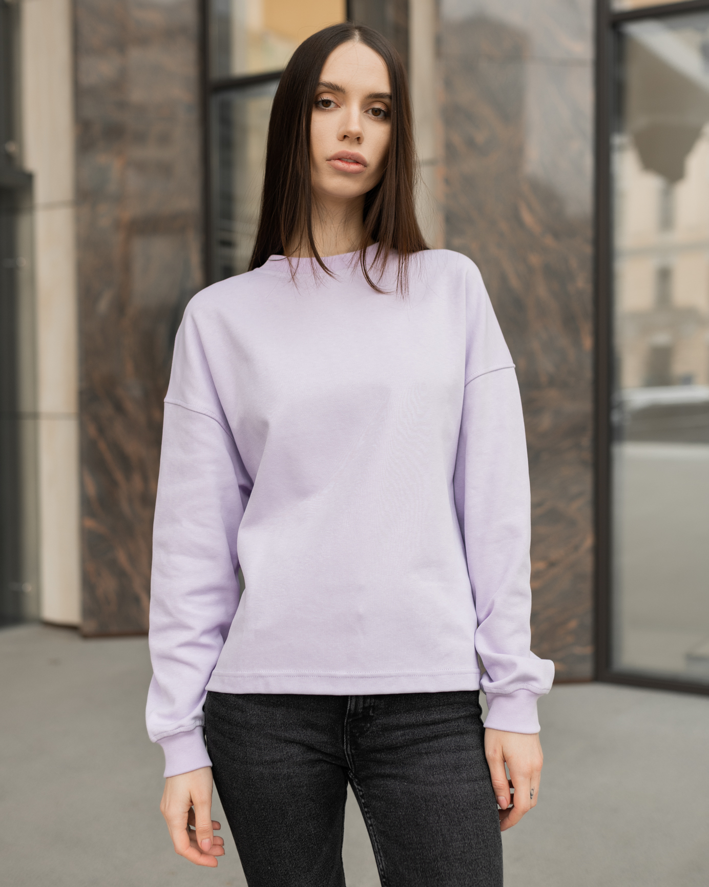 Damska bluza Staff interlock light oversize