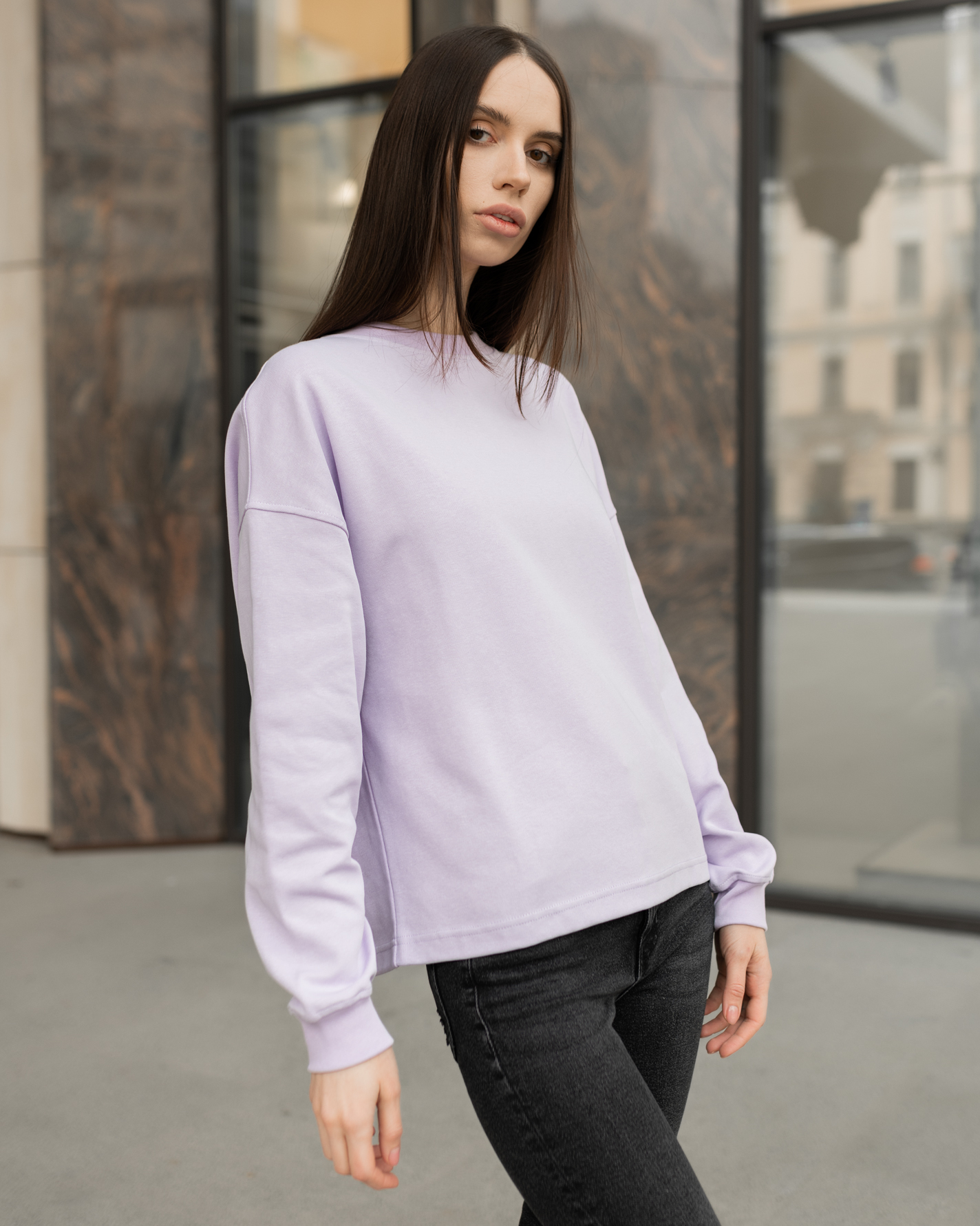 Damska bluza Staff interlock light oversize