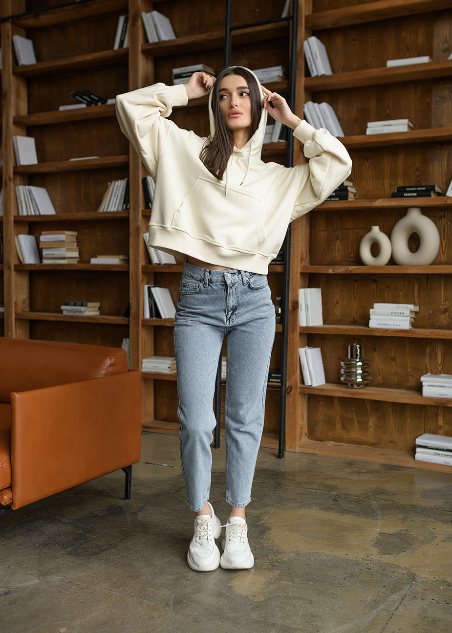 Damska bluza Staff ba milk oversize
