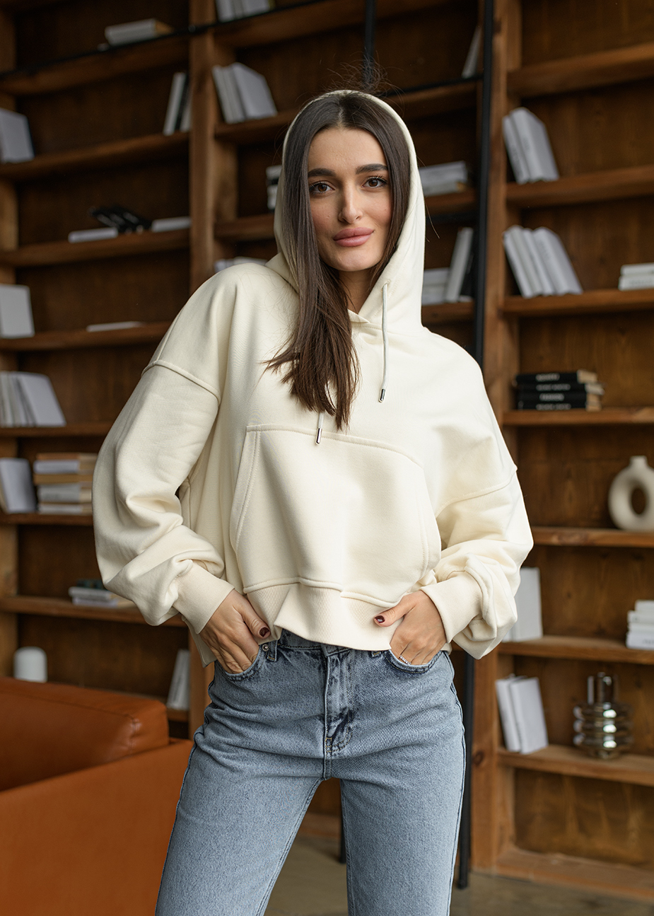 Damska bluza Staff ba milk oversize