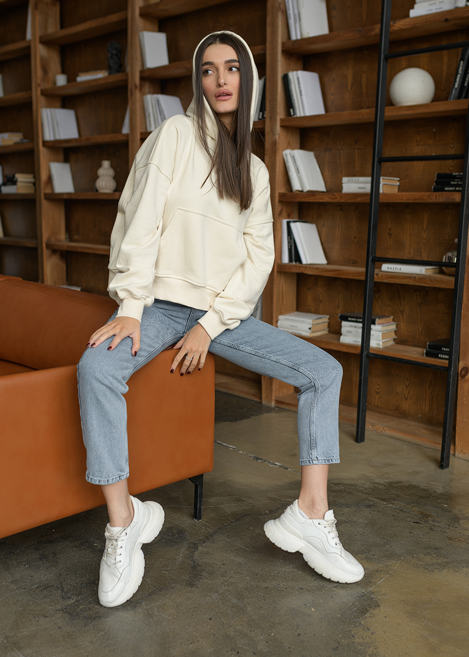 Damska bluza Staff ba milk oversize