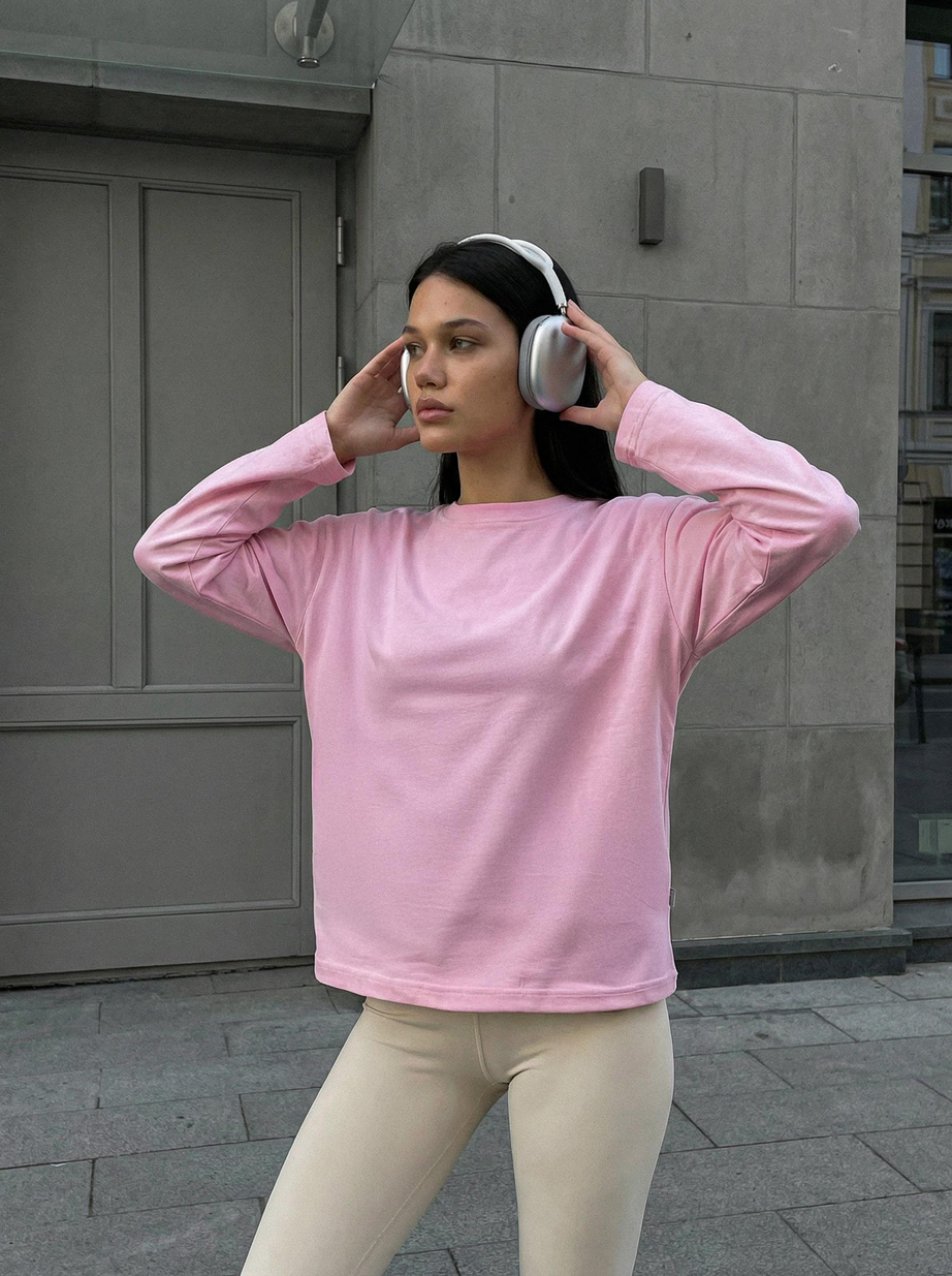 Longsleeve Staff os pink