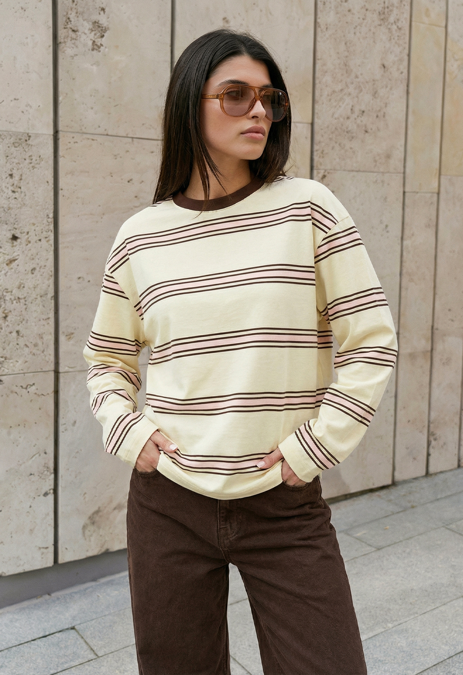 Longsleeve Staff os milk & stripes