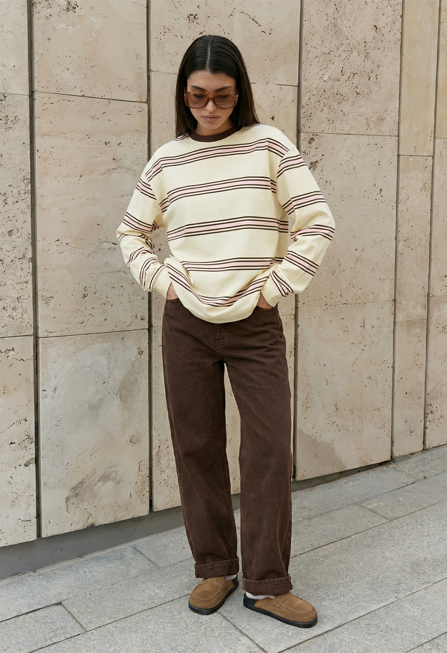 Longsleeve Staff os milk & stripes