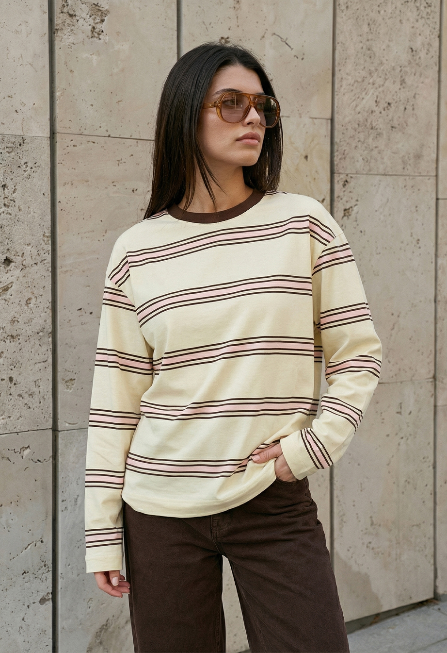 Longsleeve Staff os milk & stripes