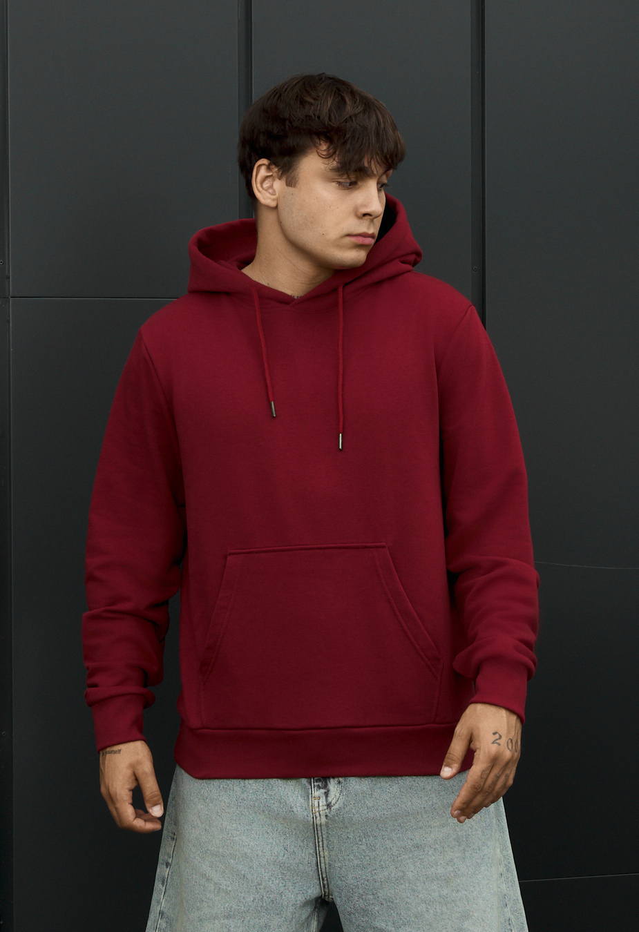 Bluza Staff bordo