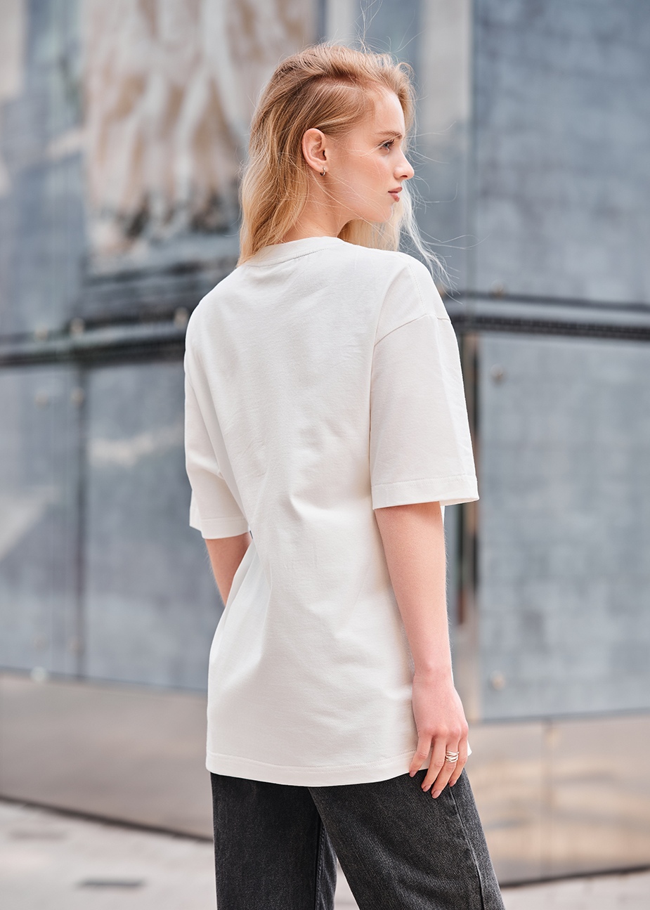 Koszulka Staff heart oversize