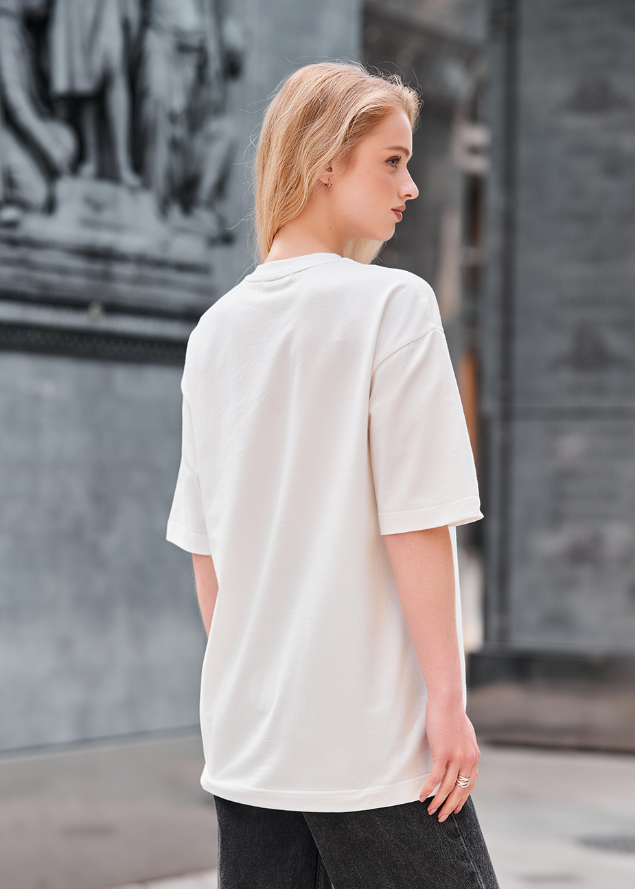 Koszulka Staff cherry oversize