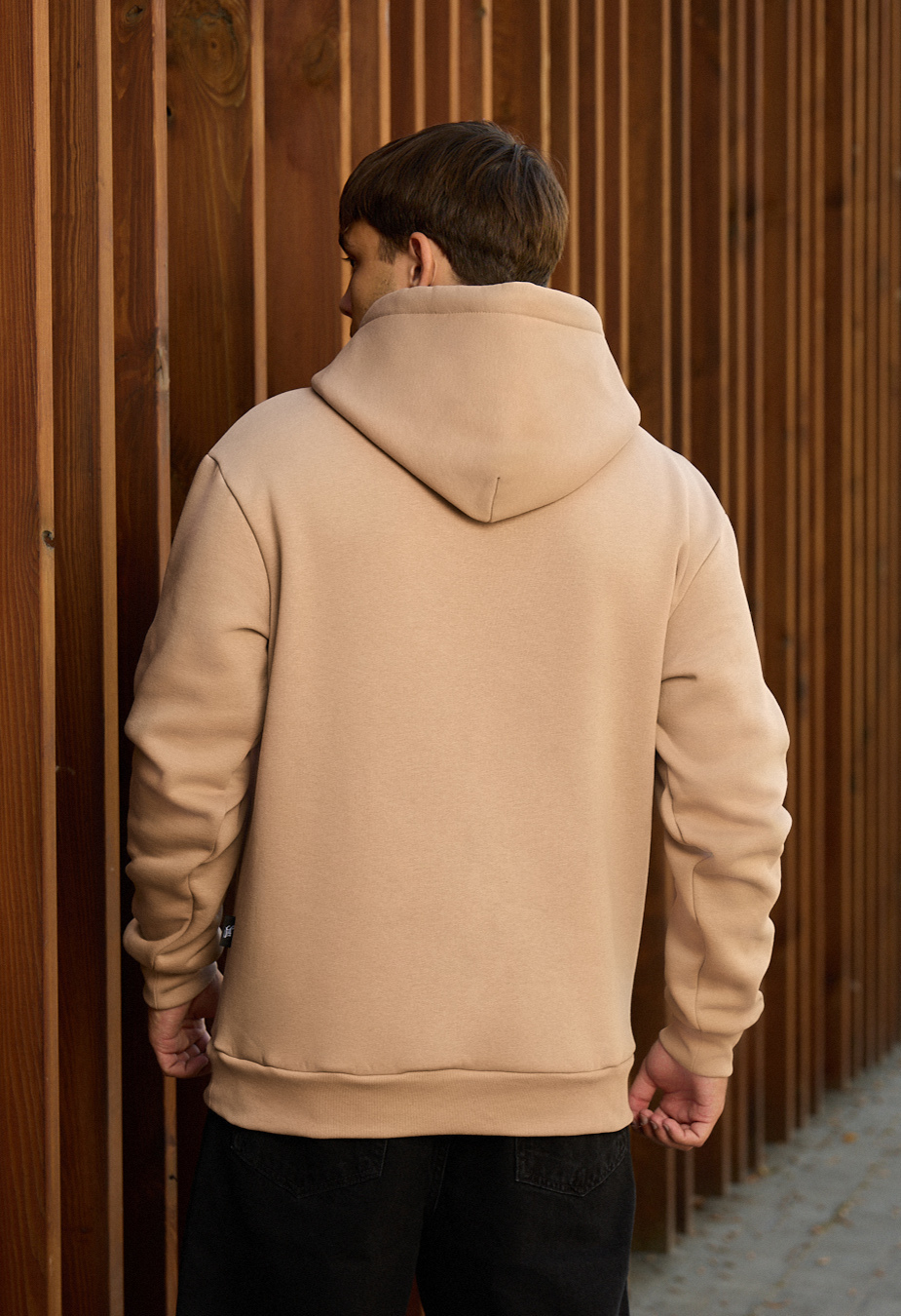 Bluza Staff red logo fleece