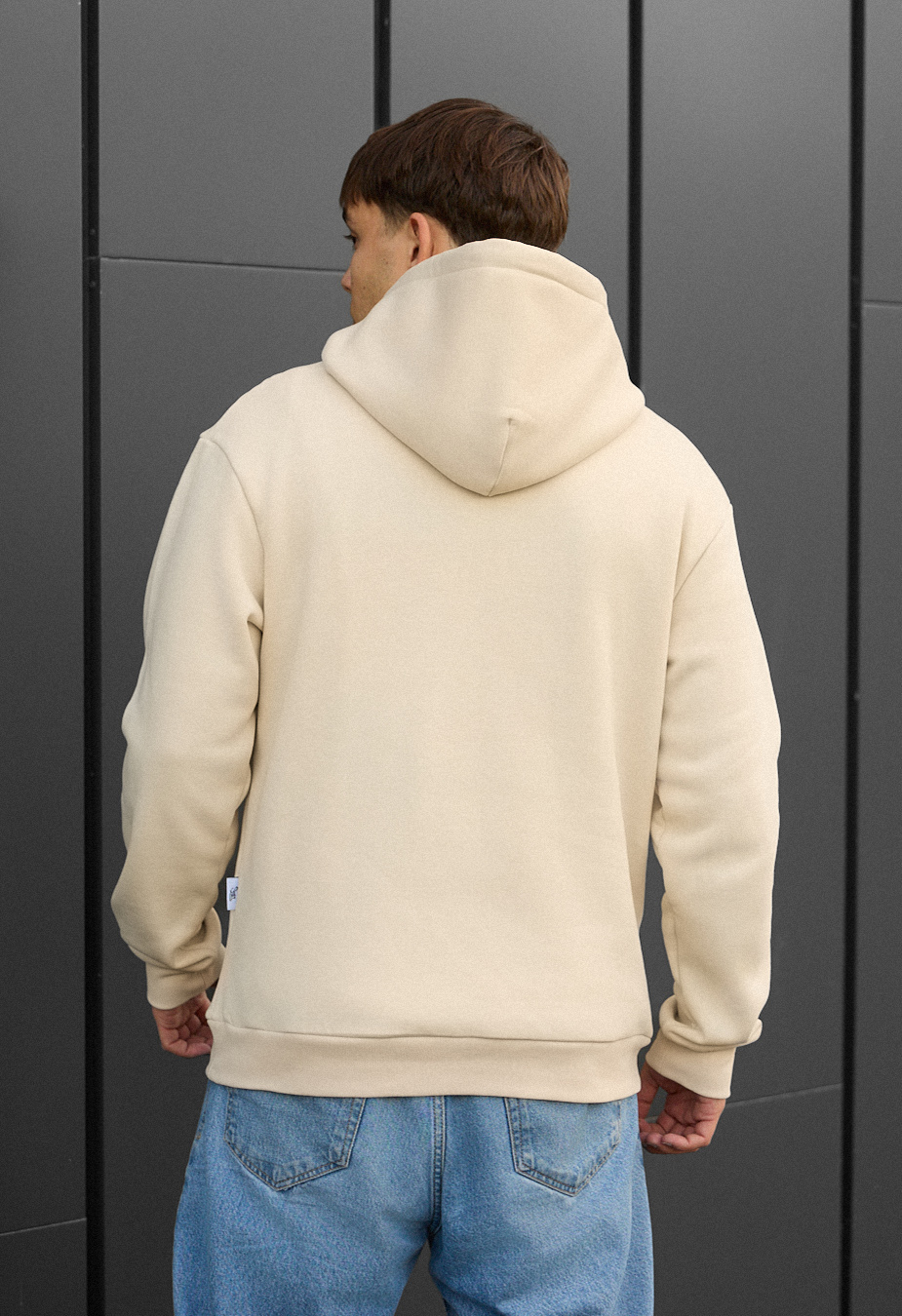 Bluza z kapturem Staff milk logo fleece