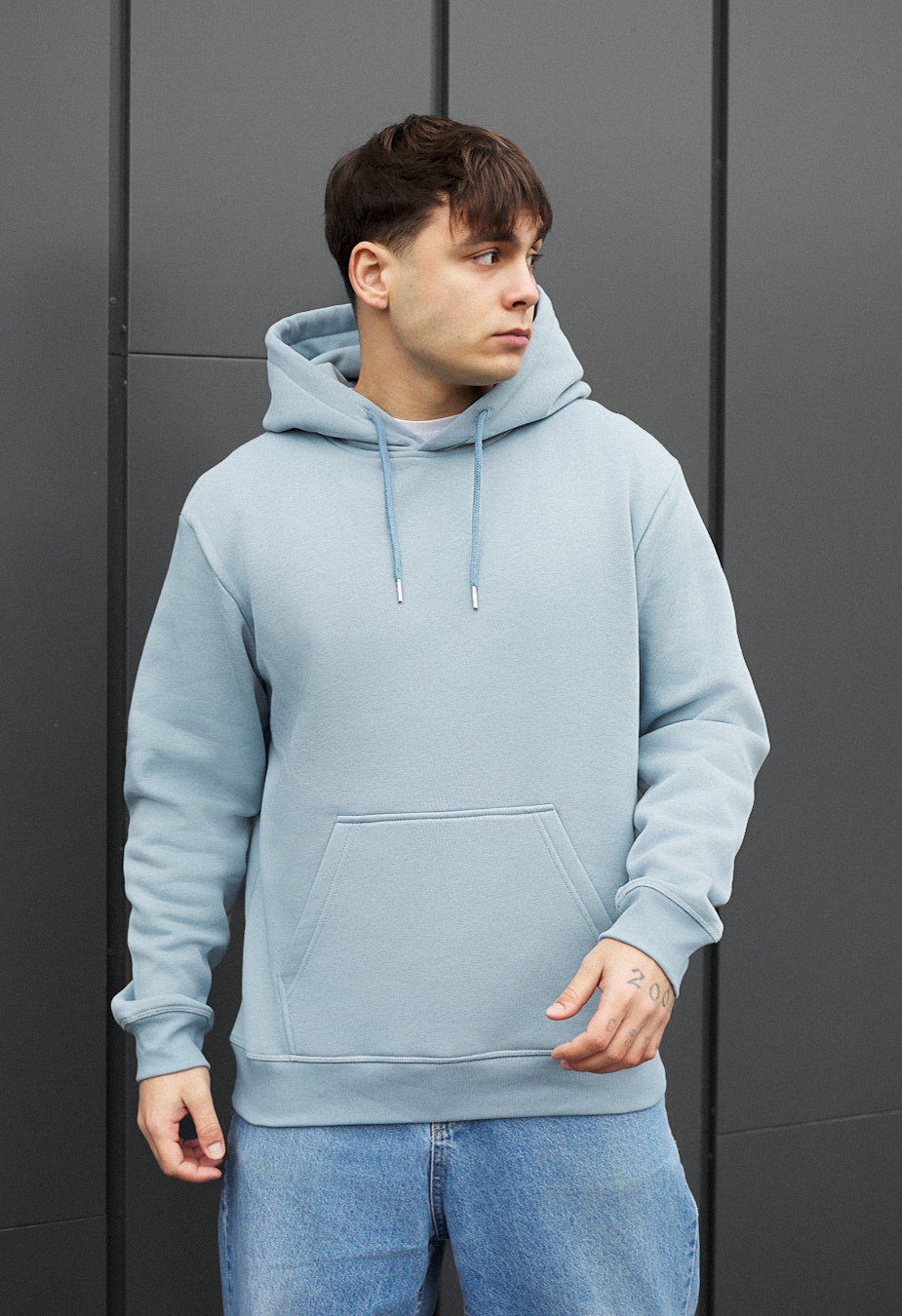 Bluza Staff light blue fleece