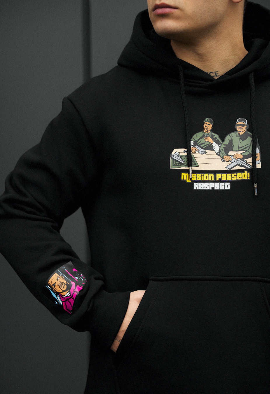 Bluza Staff respect fleece