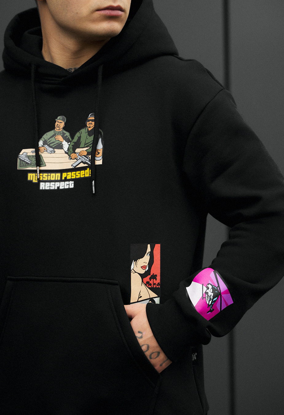 Bluza Staff respect fleece